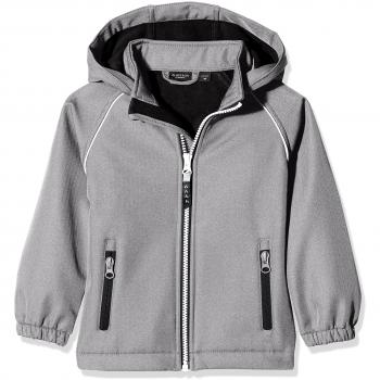 NAME IT Nitalfa Softshell Jacket Hb Grey Mz Fo, Chaqueta para Bebés, Gris