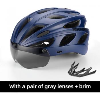 ROCKBROS MTB and Road Bike Helmet with Goggles