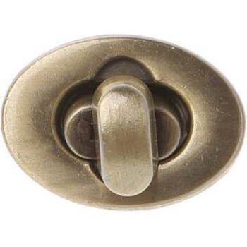 DIY Egg Shape Twist Lock Bag Clasp - 4 Color Options