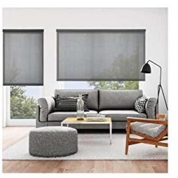 Roll-Up Estor Traslúcido Gris Asfalto 80×250 cm