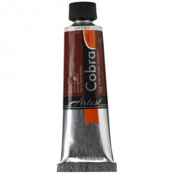 Peinture à l'huile Cobra - Terre de Sienne Brûlée 40ml