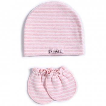 Ensemble de casquette et gants pour bébés - 2 pièces anti-rayures GXMB