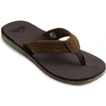 Quiksilver Carver Suede Recycled Sandalen brown