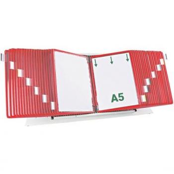 Sistema Tarifold Pannelli 435403 Rosso DIN A5 40 unità
