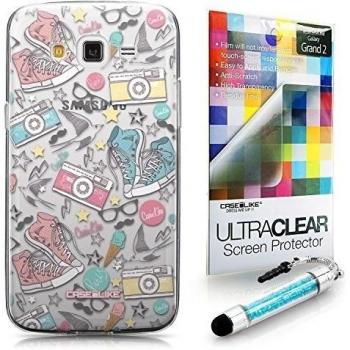 Protección Bumper Prima Híbrido Duro CASEiLIKE para Samsung Galaxy Grand 2