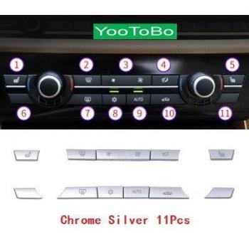 Chrome ABS Air Conditioning Button Cover for BMW F Series