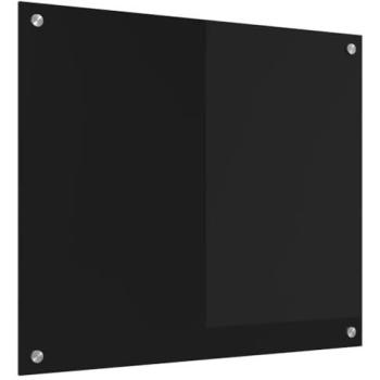 Tablero Anti-Resbalante Negro 70x60cm Vidrio Templado