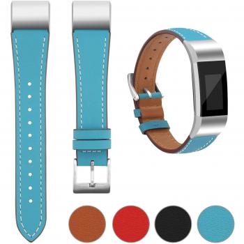 Charge 2 Sports Leather Band – Adjustable Replacement