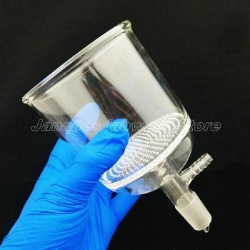 Embudo de succión de vidrio con boca de filtro 500ml