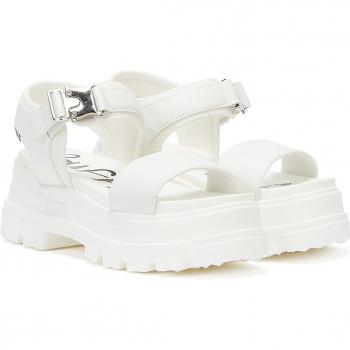 Buffalo Jojo Sandales Blanches Femme