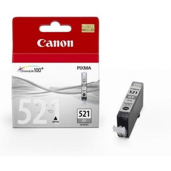 Canon Originale 2937B008 Serbatoio inchiostro blister security Chromalife 100+ CLI-521 GY grigio