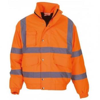 Dual Hi‑Vis Bomber Jackets – Pack of Two