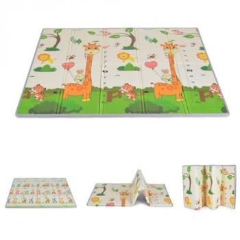 Moni Spielmatte Dschungeltraum, XXL, faltbar, 200 x 180 cm, Thermomatte