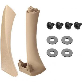 Juego de 2 Cubiertas para Manijas de Panel de Puerta Lateral para BMW E90 E91