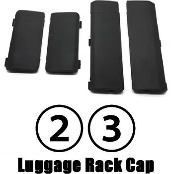 ABS Black Roof Rack Luggage Cap for Honda CR‑V 2007 – 2 Pcs Set