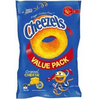 Cheezels Crunchy Cheese Rings 190g