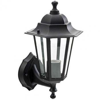 Applique Extérieure Noire 60W E27
