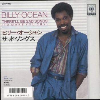 BILLY OCEAN – There’ll Be Sad Songs (7” Vinyl, Japan, 1986, Jive Records)