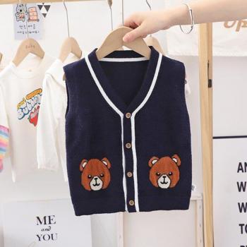 Chaleco Punto Primavera/Otoño para Niños y Bebés