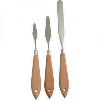 VBS Palettmesser und Malerspachtel 3er-Pack