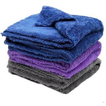 Mikrofaser Auto Waschtuch 350GSM, extrem saugfähig, sanft, randlos, blau, 40x40cm