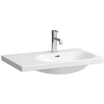 Laufen Lua Lavabo senza fori per rubinetto e senza tappo di scorrimento