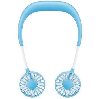 USB Rechargeable Neck Fan for Home and Travel