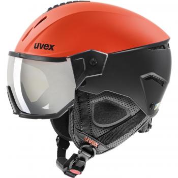 Casque Visière UVEX Instinct Visor Rouge Féroce – Noir Mat