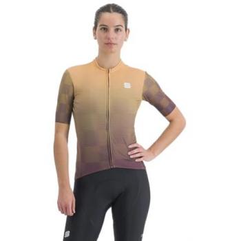 Top Deportivo Sportful Rocket Manga Corta para Mujeres Beige