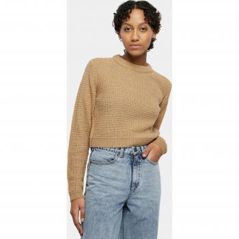 Urban Classics Damen Short Waffle Sweater