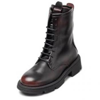 Yokono - Botines planos de mujer de piel