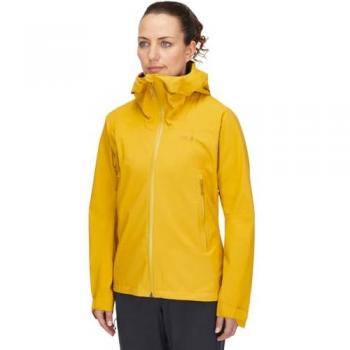 Rab Downpour Light Jacket Weiblich Beige 12