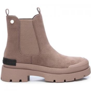 Xti Botín mujer microfibra taupe