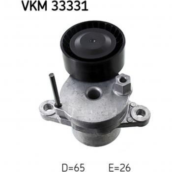 Polea tensora, correa poli V SKF VKM 33331