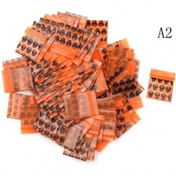Mini Bolsas de Plástico con Cremallera - 100 Uds