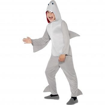 Costume Squalo per Bambini con Cappuccio e Pinna