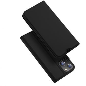 Dux Ducis Skin Pro Series Buchcover (iPhone 13), Smartphone Hülle, Schwarz