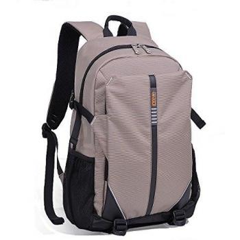 Mochila Minetom Oxford Caqui 28x18x45