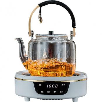Cocedor de Té Táctil con Panel de Cristal