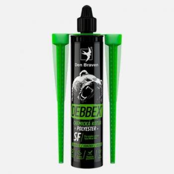 Chemická kotva bez styrenu POLYESTER SF 165 ml 2 mixery