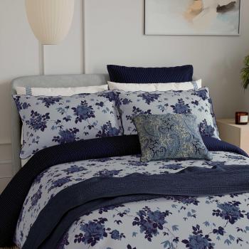 Bedeck of Belfast Freya Duvet Cover Set, Double Duvet Cover + 2 Standard Pillowcases