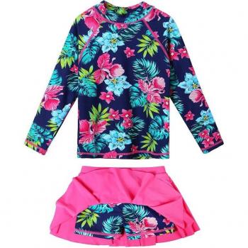 Traje de Baño de Dos Piezas para Niñas BAOHULU