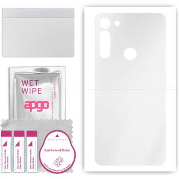 Apgo Ultra Clear Hydrogel TPU Skin Sticker for Motorola Moto G8