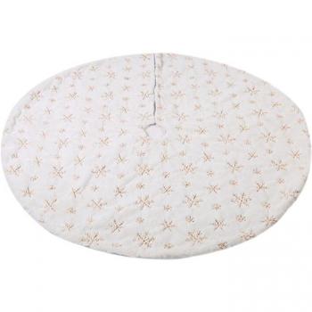 Plush Christmas Tree Skirt 90cm