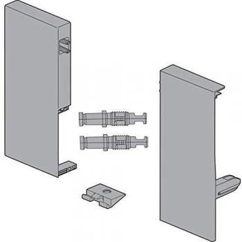 Blum TANDEMBOX support frontal, hauteur C, pour tiroir à l'anglaise avec tringle simple, gauche/droite, pour TANDEMBOX antaro, gris blanc