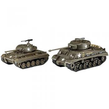 HASEGAWA 630068 1:72 M4A3E Sherman & M24 Chaffee, 2 kits