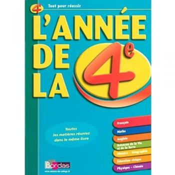 L'AD LA 4E - TOUTES LES MATIERES REUNIES DANS LE MEME LIVRE