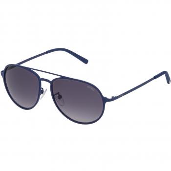 Sting Sonnenbrille SST004 092E 55 Blau Einheitsgröße