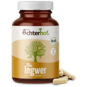 Ingwer Extrakt Kapseln Bio (160 Kapseln)