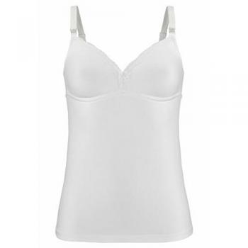 Petite Fleur Still‑BH ohne Bügel – klassischer Baumwoll-Jersey mit Spitze
